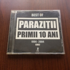 Parazitii Primii 10 Ani 1994-2004 Vol 2 best of cd disc muzica hip hop rap NRG!A