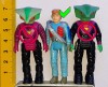 Figurina articulata Turret 7cm vintage Dino-Riders Tyco Toys Valorians SET26 T4Y