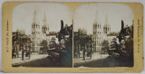 CHURCH OF SAN SEBASTIAN , MANILA , PHILIPPINE , FOTOGRAFIE STEREOSCOPICA , 1901