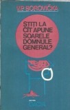 Stiti la cat apune soarele V.P. Borovicka Editura Dacia 1982 Carte Literatura Clasica Editie Veche