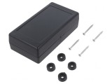 Carcasă universală 67x129x36mm ABS neagră