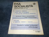 Cumpara ieftin REVISTA ERA SOCIALISTA NR 4 1987
