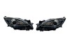 Set faruri tuning MAZDA 3 (BL), 10.2011-09.2013, H11+WY21W; negru, transparent; TUNING; halogen,