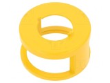 Colier de protecție galben 22mm 45mm metal -25&divide;55&deg;C