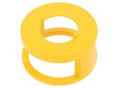Colier de protecție galben 22mm 45mm metal -25&amp;divide;55&amp;deg;C foto