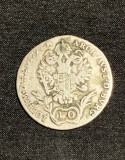 Moneda 10 kreuzer 1794 B Austria argint, Europa