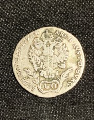 Moneda 10 kreuzer 1794 B Austria argint