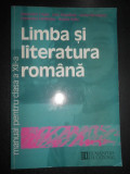 Alexandru Crisan - Limba si literatura romana. Manual pentru clasa a XII-a 2002, Clasa 12, Humanitas
