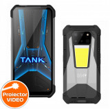 Telefon mobil Unihertz Tank 3 Pro, 5G, Proiector video 100 Lumeni, 6.79 FHD+ 120Hz, Camera 200mpx, Night Vision, 32GB RAM (16GB + 16GB extensibili), 5