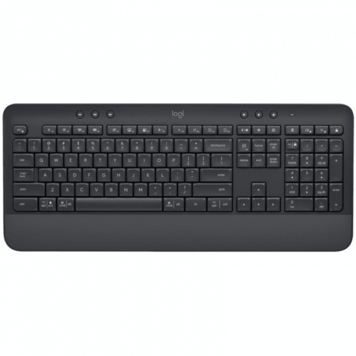LOGITECH SIGNATURE K650 - GRAPHITE - US INTL - BT - INTNL - B2C, &quot;920-010945&quot; (timbru verde 0.8 lei)