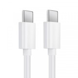 Cablu Date si Incarcare USB-C - USB-C Huawei, 66W, 1.8m, Alb 04071375