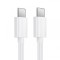 Cablu Date si Incarcare USB-C - USB-C Huawei, 66W, 1.8m, Alb 04071375
