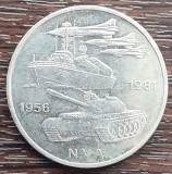 (M251) MONEDA GERMANIA DEMOCRATA (RDG, DDR)-10 MARK 1981,25 ANI ARMATA NATIONALA, Europa