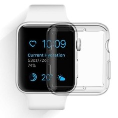 Husa Apple Watch Series 2/3 42 mm Full Tpu 360 Transparent, Flippy foto