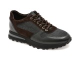 Pantofi GRYXX gri, MU097, din material textil
