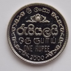 ONE RUPEE 2000 SRI LANKA