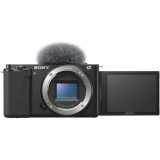 Cumpara ieftin Aparat foto Mirrorless Sony Alpha ZV-E10, 24.2MP, 4K, Body, Negru
