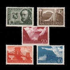 Sz&eacute;chenyi Istv&aacute;n LP707-711 Ungaria 1941