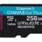 MicroSD Kingston Canvas GO Plus 256GB