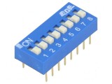 Comutator DIP-SWITCH 8 Secțiuni ON-OFF 0,025A 24VDC