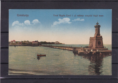 CONSTANTA FARUL REGELE CAROL I SI VEDEREA ORASULUI DUPA MARE EDITURA G. T. foto