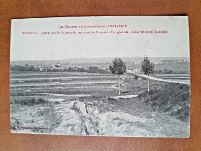 Carte postala, La Guerre en Lorraine en 1914-1918, 1919 foto