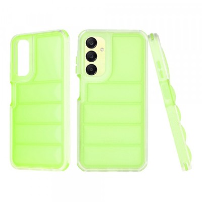 Husa pentru Samsung Galaxy A25 A256, Techsuit, Wave Shield, Verde foto