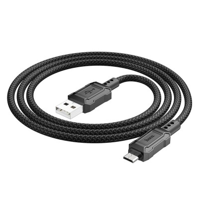Cablu Hoco USB-A la Micro-USB 2.4A X94 1m Negru - Incarcare Rapida si Conectivitate Fiabila foto