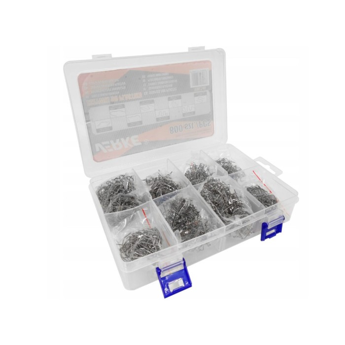 Set capse pentru plastic, 800 piese, Verke