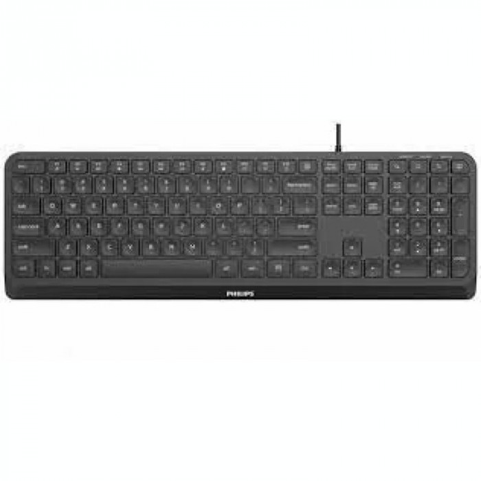 Tastatura cu fir Philips negru SPK6207