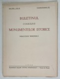 BULETINUL COMISIUNII MONUMENTELOR ISTORICE , PUBLICATIUNE TRIMESTRIALA , ANUL XXXI , FASC. 98 , OCTOMBRIE - DECEMBRIE , 1938