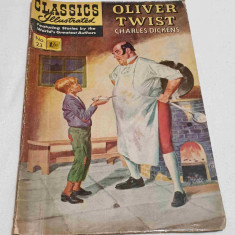 Benzi desenate - revista pentru copii - Oliver Twist - August 1964