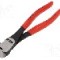 Clesti frontali, pt. taiere, 200mm, o&amp;#355;el crom-vanadium, KNIPEX - 67 01 200