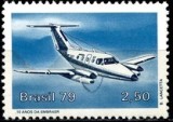 S3 - Brazilia 1979 - Aviatie 1v.,neuzat,perfecta stare, Nestampilat