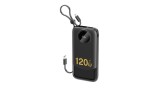 Dudao K13 Powerbank 10000mAh cu Cablu &Icirc;ncorporat - Negru