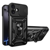 Husa iPhone 17 protectie camera Asteroid GSM CamShield Series, negru