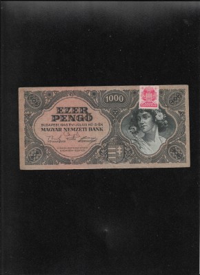 Ungaria 1000 1.000 pengo 1945 seria072554 foto