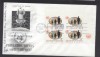 UN New York 1965 World population conference Mi.160 x 4 FDC UN.286
