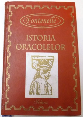 ISTORIA ORACOLELOR de FONTENELLE , 2003 foto