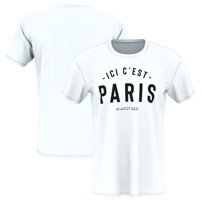 Paris Saint Germain tricou de bărbați Ici c&acute;est paris - XL