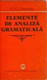 G.G. Neamtu - Elemente de analiza gramaticala. 99 de confuzii, distinctii