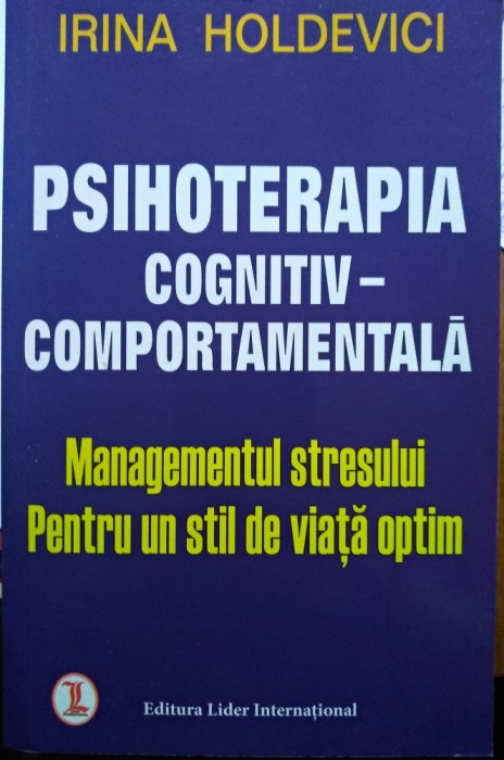 Psihoterapia cognitiv-comportamentală