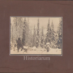 HST P2/199 Poză vânător cu pușcă iarna în pădure perioada interbelică Ardeal
