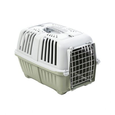 CUSCA TRANSPORT PENTRU CAINI SI PISICI MPS PRATIKO 2 METAL OLIVE GREEN 55x36x36(h)cm foto