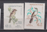 ARGENTINA PASARI MI: 806-807 MNH, Nestampilat