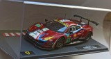 Macheta Ferrari 488 GTE 6h Silverstone 2017 - Bburago/Altaya 1/43, 1:43