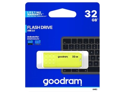 Pendrive USB 2.0 32GB galbenă foto