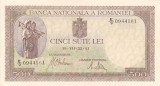 ROMANIA 500 lei 22 iulie 1941 UNC!!!