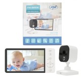 Aproape nou: Video Baby Monitor PNI BM500 ecran 5 inch wireless 2.4 GHz, senzor tem