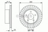 Disc frana JEEP WRANGLER II (TJ) (1996 - 2008) BOSCH 0 986 479 386